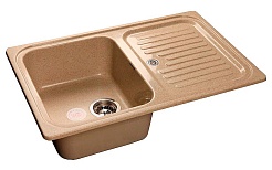 Granfest Мойка кухонная Standart GF-S780L Песочный – фотография-1